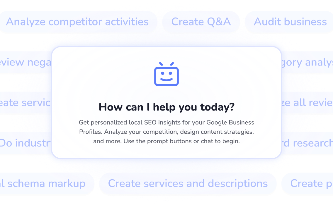 ☝️One tool for all your local SEO needs